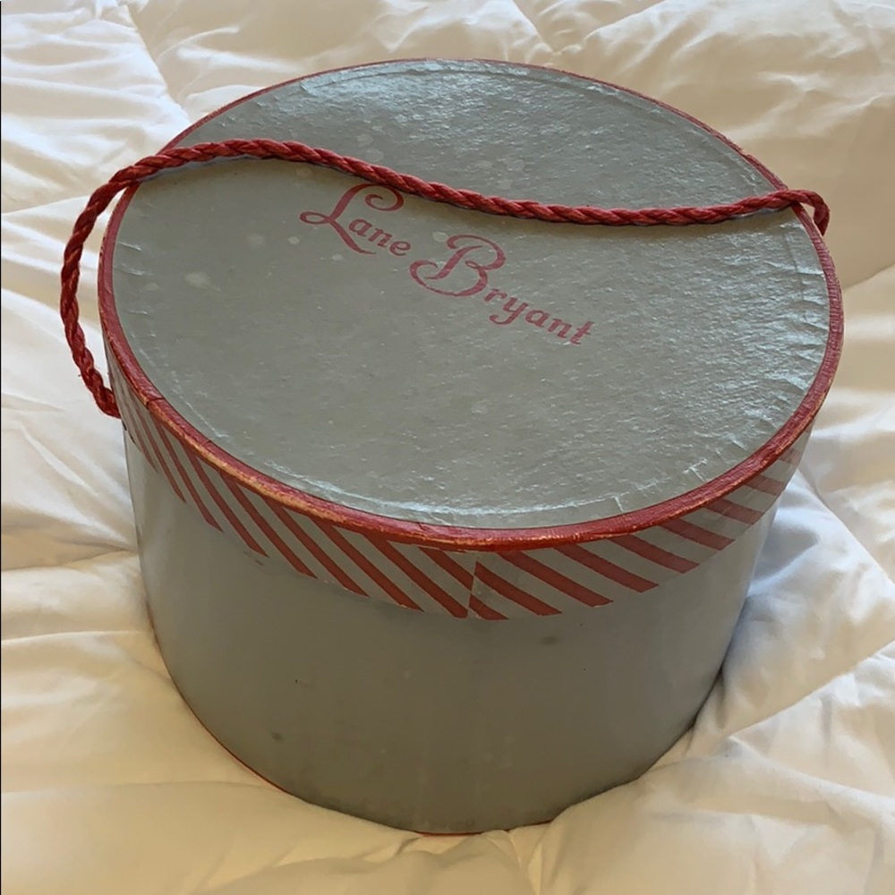 Vintage Lane Bryant Hat Box